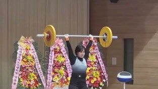여수시청 이주현 주무관, 전남체전 역도 종목 ‘동메달’ 획득