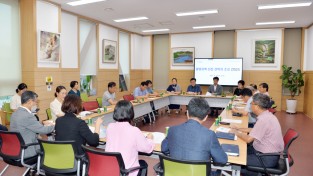 광양시의회, 광양지역 선진 견학지 조성을 위한 간담회 개최